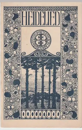 (47754) AK Liedkarte, Heidelied, Hausbruch-Neugrabener Turnerschaft, ab 1911