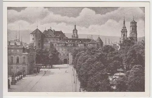 (47524) AK Stuttgart, Altes Schloss, vor 1945