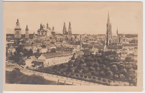 (47417) Foto AK Speyer, Stadtansicht, Dom, Gedächtniskirche, vor 1945