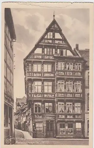 (47305) AK Hildesheim, Rolandhospital, vor 1945