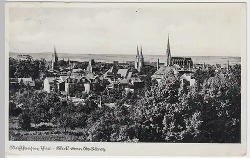 (47244) AK Mühlhausen, Thür., Blick vom Stadtberg 1938