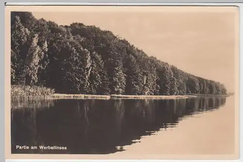 (47218) Foto AK Werbellinsee, vor 1945