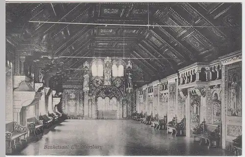 (47173) AK Eisenach, Wartburg, Bankettsaal, vor 1945