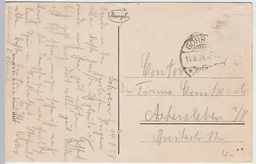 (47150) AK Göhren, Rügen, Schlucht 1928