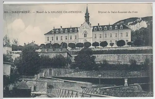 (47112) AK Saint-Laurent-du-Point, Hospital Saint-Bruno, vor 1945