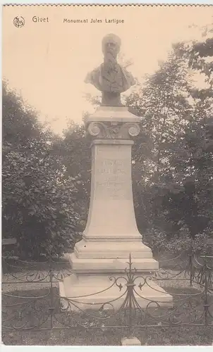 (47101) AK Givet, Ardennes, Monument Jules Lartigue, vor 1945