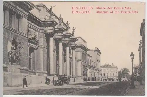 (47092) AK Brüssel, Bruxelles, Musee des Beaux-Arts, vor 1945