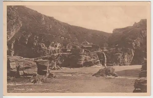(47088) AK Tintagel Cove, Bucht, Küste 1943