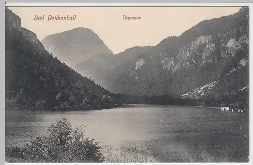 (46926) AK Bad Reichenhall, Thumsee, 1912