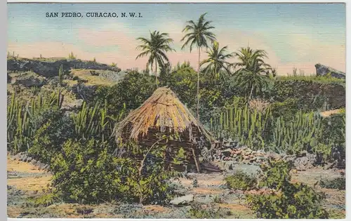 (46545) AK San Pedro (Curacao), vor 1945