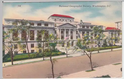 (46540) AK Washington D.C., National Geographic Society, 1932