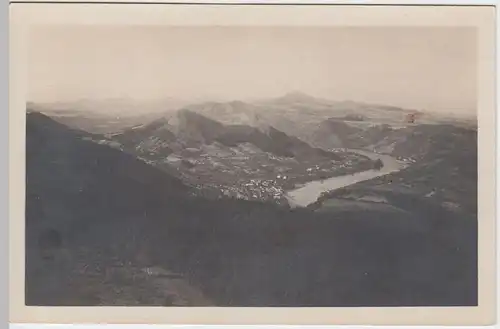 (46523) Foto AK Elbtal, Blick von der Matrai, 1920er
