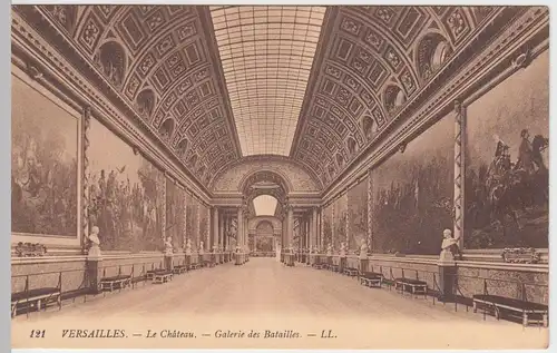 (46511) AK Versailles, Le Chateau, Galerie des Batailles, 1913