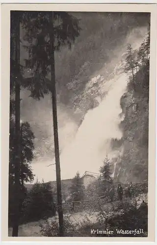 (46481) Foto AK Krimmler Wasserfall, 1929
