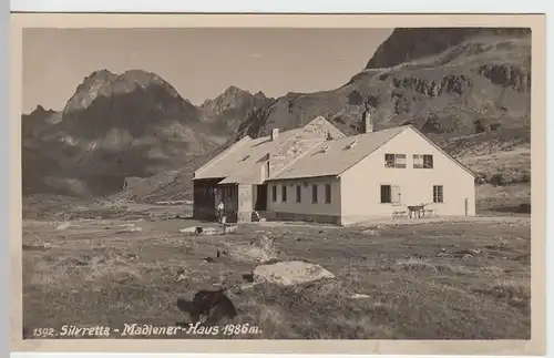 (46448) Foto AK Silvretta, Madlener Haus