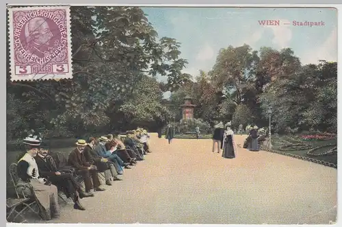 (46443) AK Wien, Stadtpark, vor 1945