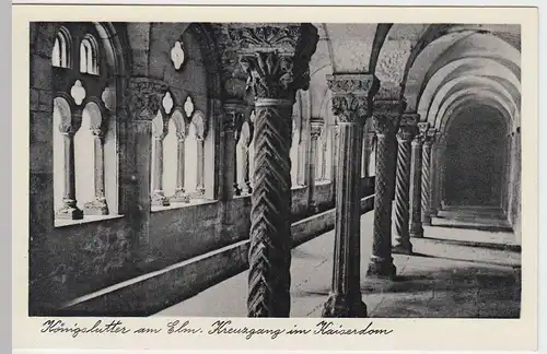 (46438) AK Königslutter am Elm, Kreuzgang im Kaiserdom