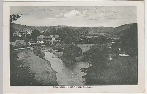 (46100) AK Bad Johannisbrunn (Janské Koupele), Panorama, 1920