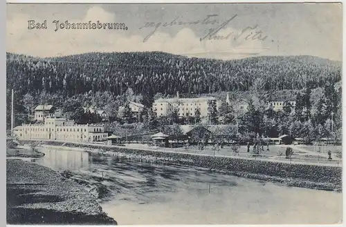 (46099) AK Bad Johannisbrunn (Janské Koupele), Panorama, 1908