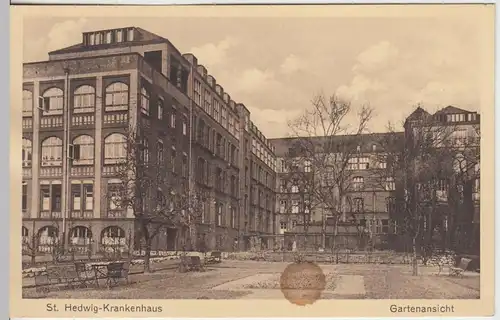 (46071) AK Berlin, Krankenhaus St. Hedwig, Gesamtansicht, vor 1945