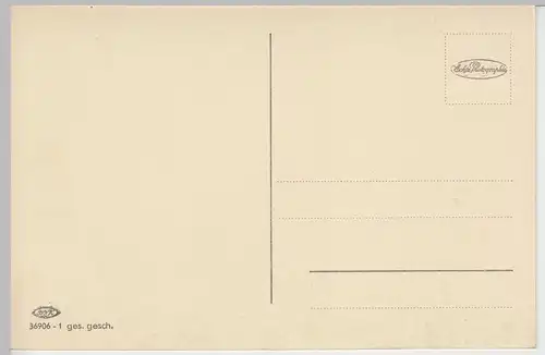 (45930) Foto AK Briefmarkensprache mit Mi 484 (Tafel C), 1930er