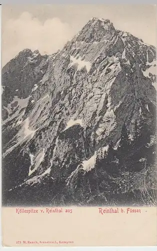 (45862) AK Reinthal bei Füssen, Köllenspitze, vor 1905