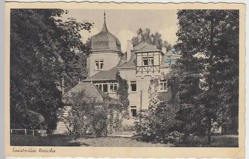 (45689) AK Kreischa, Sanatorium, 1944