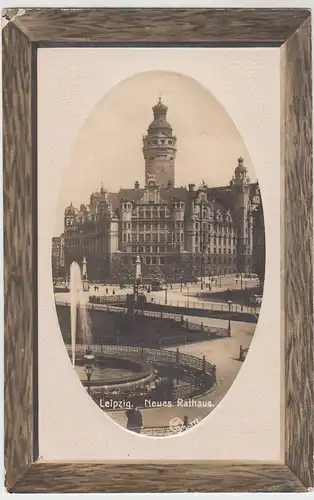 (45658) Foto AK Leipzig, Neues Rathaus, 1910