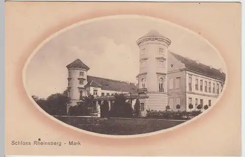 (45656) AK Schloss Rheinsberg, vor 1945
