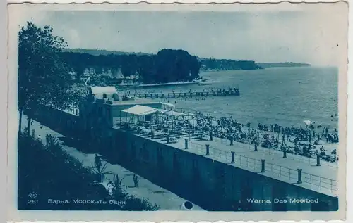 (45601) AK Warna, Meerbad, 1939