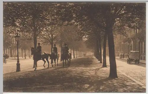 (45591) AK Brüssel, Bruxelles, Avenue Louise, vor 1945