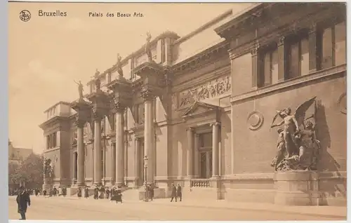 (45590) AK Brüssel, Bruxelles, Palais des Beaux Arts, vor 1945