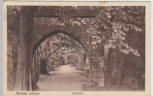 (45523) AK Kloster Lehnin, Tetzeltor, vor 1945