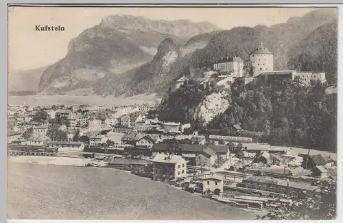 (45467) AK Kufstein, Totale, 1908