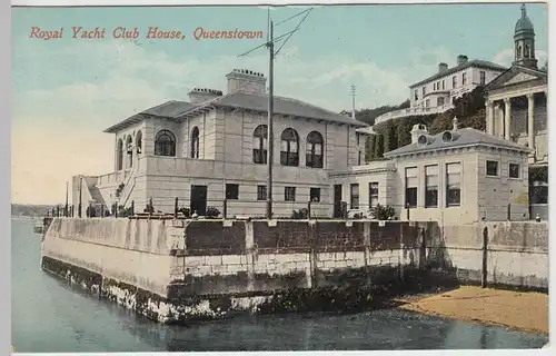 (45440) AK Queenstown (Cobh), Royal Yacht Club House, vor 1945