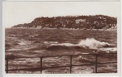 (45416) Foto AK Ste-Adresse, Vue d'ensemble, La pointe de la Meve, 1940