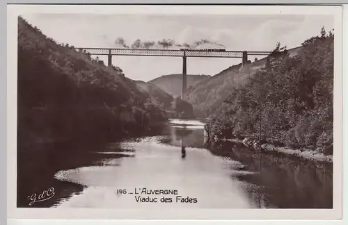 (45110) Foto AK L'Auvergne, Viaduc des Fades, vor 1945