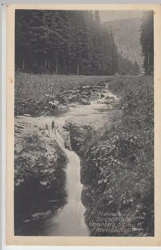 (44963) AK Köstenberg i. Frankenwald, Köstenbachfall, 1930