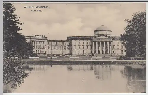 (44557) AK Kassel-Wilhelmshöhe, Schloß, vor 1945