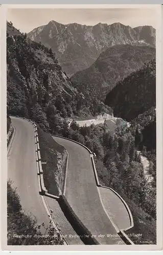 (44422) Foto AK Deutsche Alpenstraße a.d. Weisbachschlucht, 1942