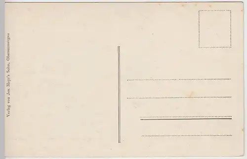 (44410) AK Oberammergau, Passionsspielhaus, vor 1945