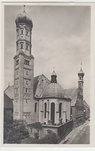 (44417) Foto AK Augsburg, Hl. Kreuz-Kirche, 1939