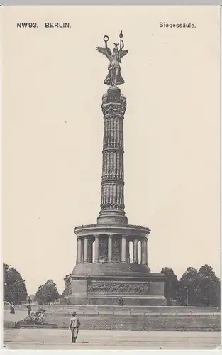 (44244) AK Berlin, Siegessäule, 1917