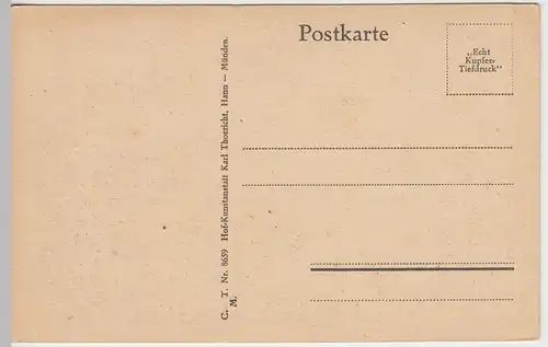 (44243) AK Werratal m. Hanstein und Ludwigstein, vor 1945