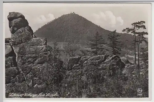 (44132) Foto AK Zittauer Gebirge, Lausche, 1939