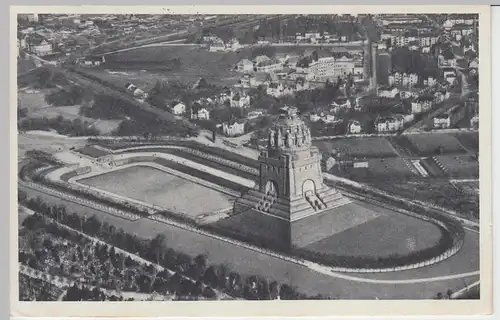 (44102) AK Leipzig, Völkerschlachtdenkmal, Luftbild, 1940