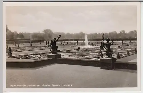 (43986) Foto AK Hannover-Herrenhausen, Großer Garten, Luststück