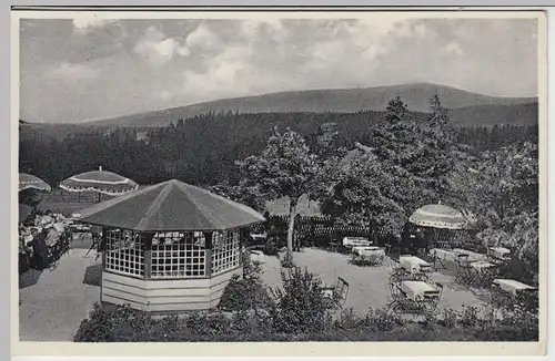 (43959) AK Braunlage, Harz, Brockenkrug Torfhaus, Hotel Wendt 1936