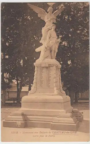 (43825) AK Chateau-du-Loir, Kriegerdenkmal, vor 1945