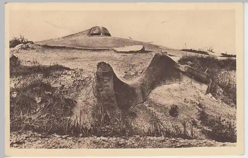 (43809) AK 1. WK, Verdun, Fort de Vaux, Artilleriewarte, bis 1918